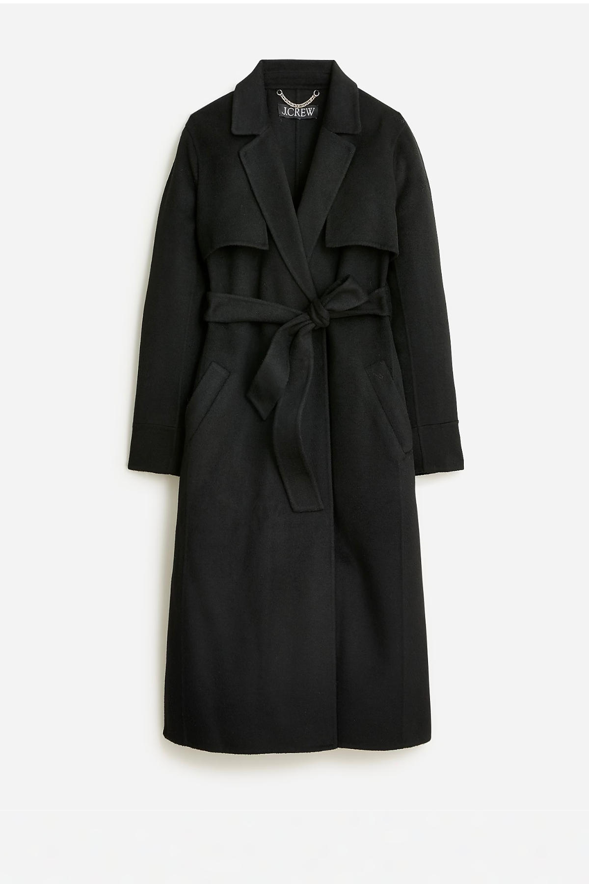 Harriet trench coat in double-faced blend