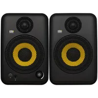 KRK GoAux 455Hz – 22kHz | 4” driver | 1” soft dome tweeter | TRS/RCA inputs★★★★½