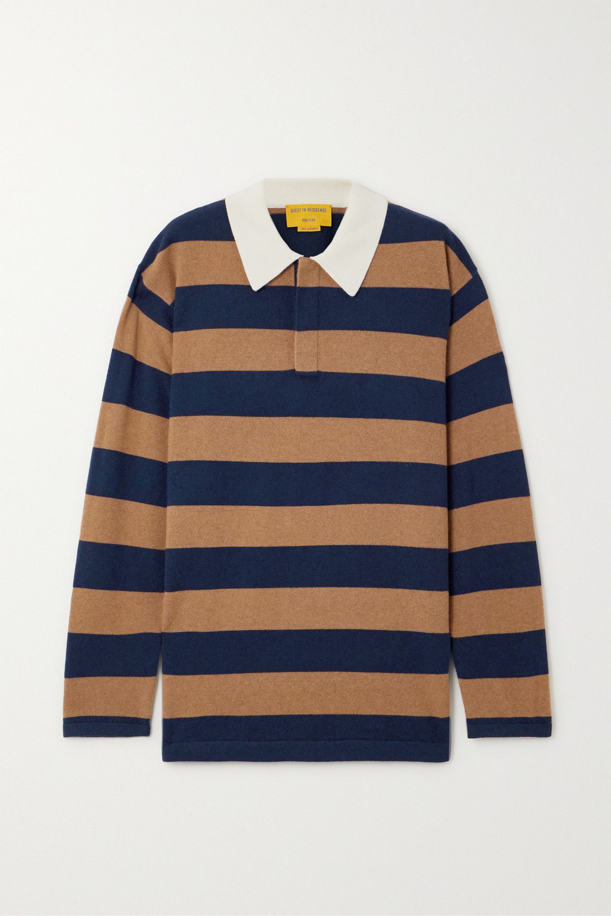 Rugby Oversized Striped Cashmere Sweater
