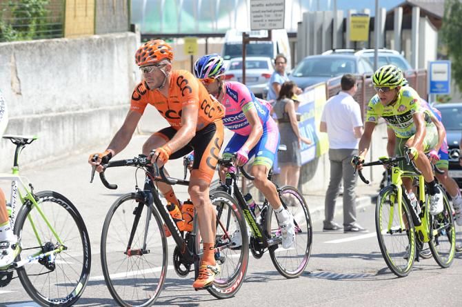 Davide Rebellin (CCC Polsat) in the mix