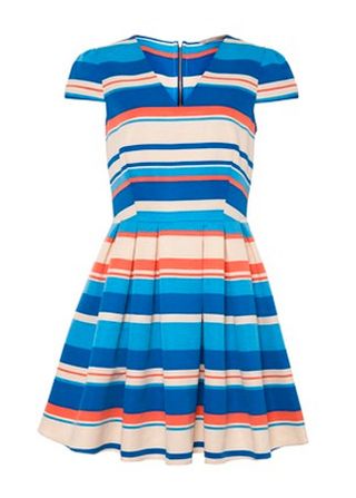 A|Wear variegated stripe skater dress, £50