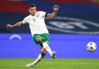 Republic of Ireland defender John Egan is already looking to September's World Cup qualifiers
