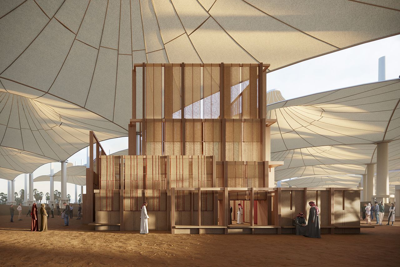 01 AlMusalla Prize 2024 - Winning design - Copyright EAST Architecture Studio