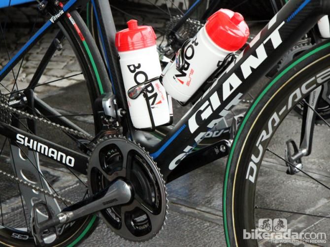 Aluminum Elite Ciussi bottle cages for John Degenkolb (Giant-Shimano)
