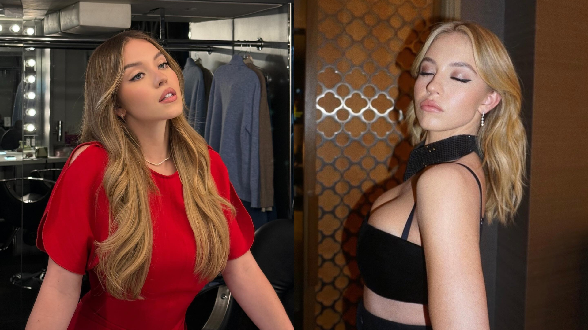 Photo collage of sydney sweeney