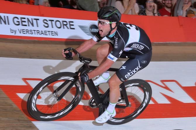 Mark Cavendish enjoying himself