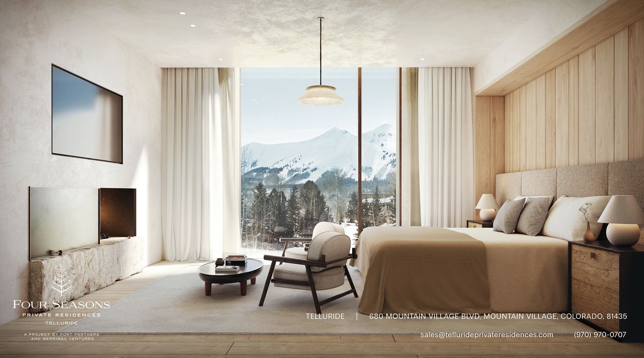 Renderings of a Four Seasons project in Telluride, Colorado.