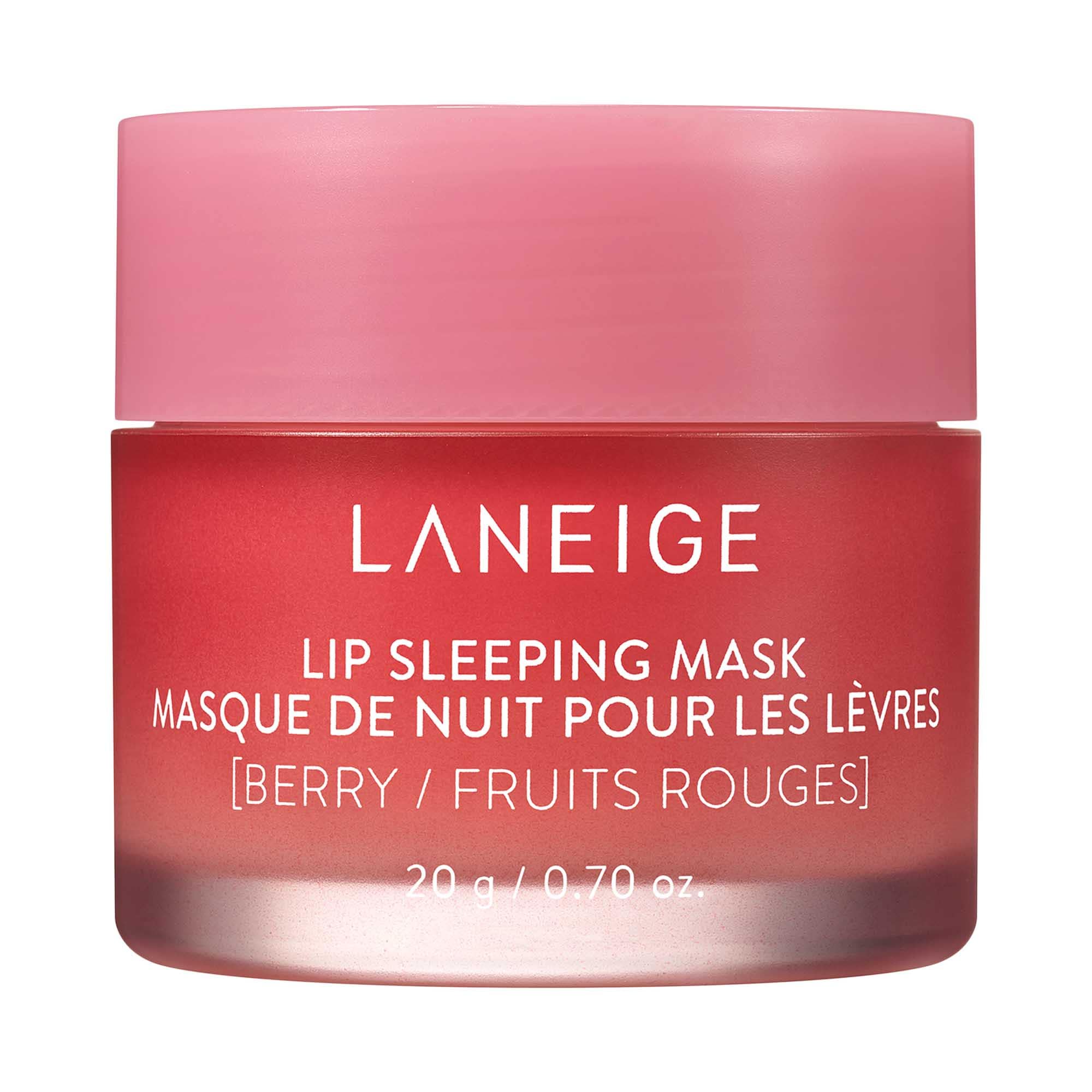 Lip Sleeping Mask &ndash; Intense Hydration Lip Treatment With Vitamin C - Berry