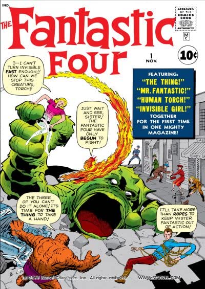 Fantastic Four #1 cover