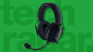 best wireless gaming headset against a green TechRadar background