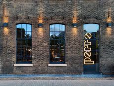 Exterior of new Porro showroom, London