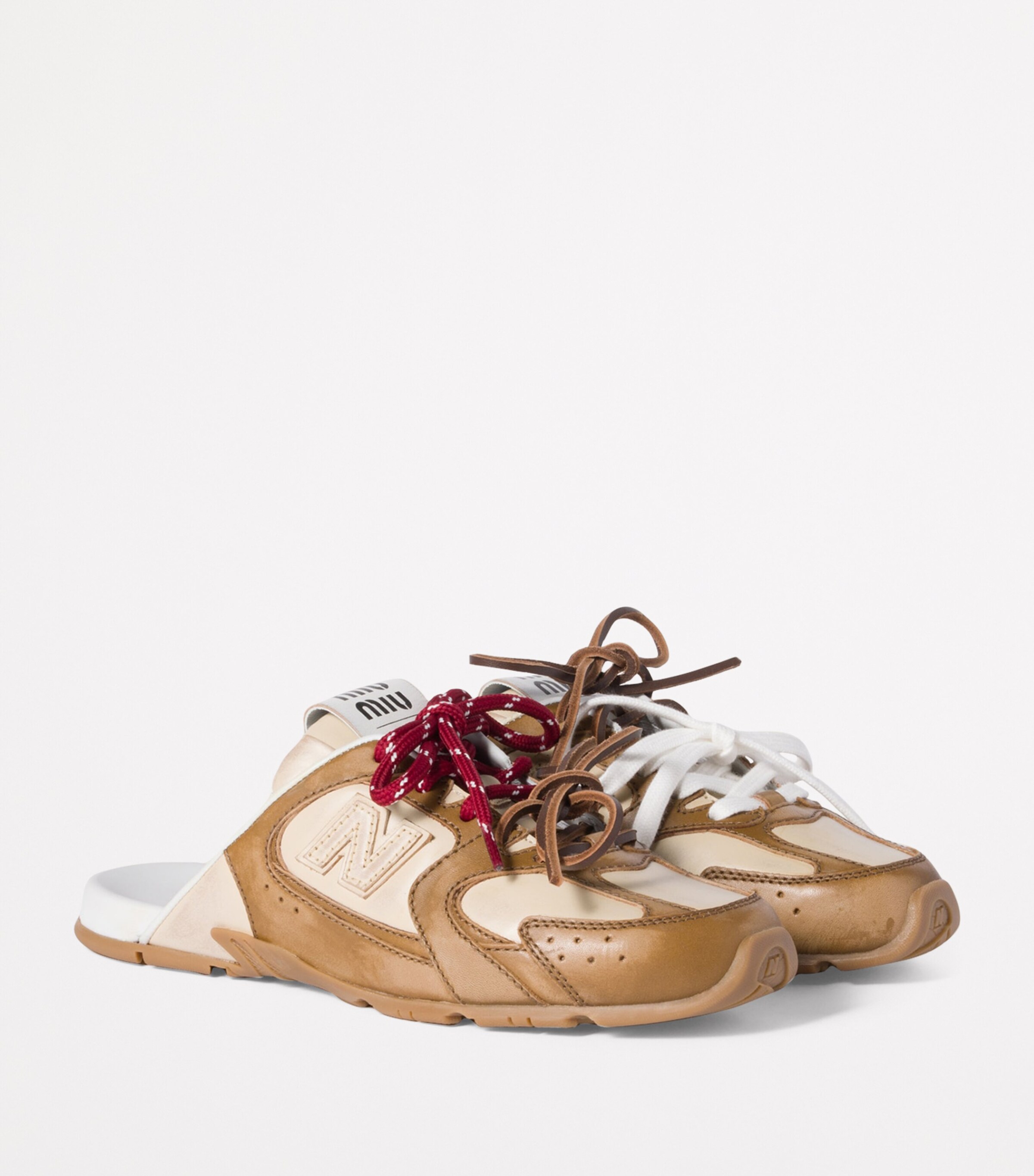 X New Balance Leather 530 Sl Mules