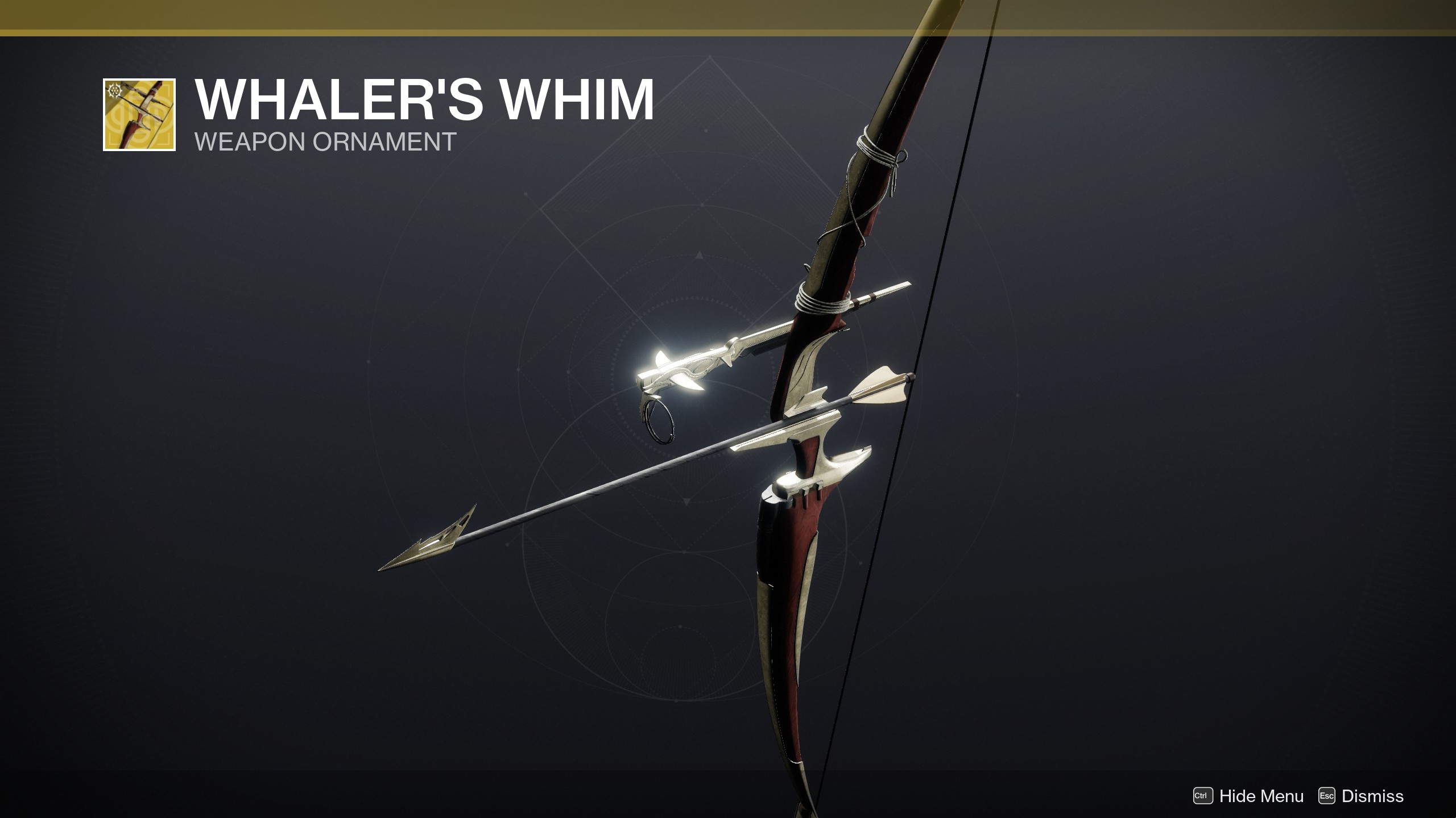 Destiny 2 Whaler's Whim ornament