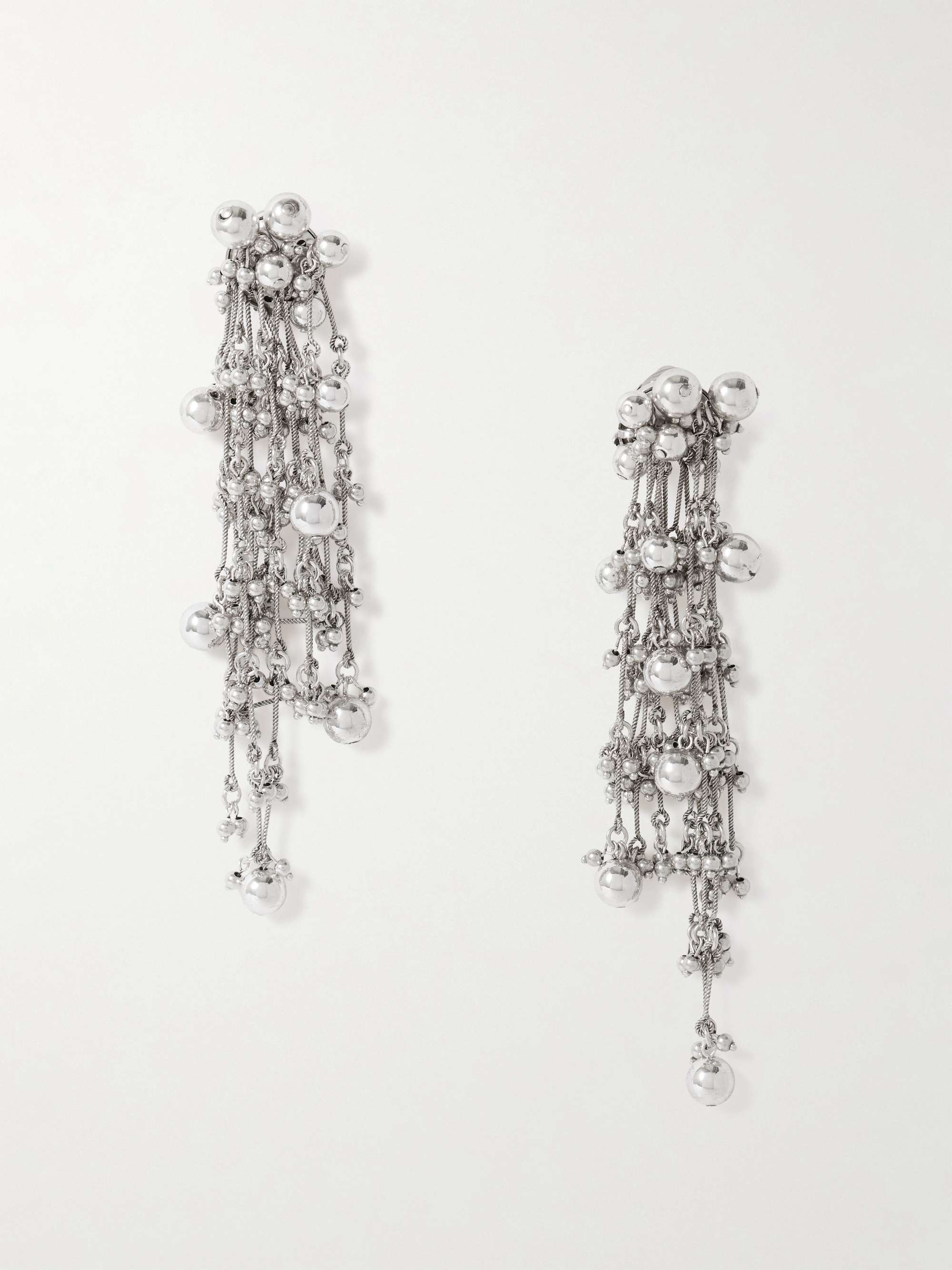 Freya Silver-Tone Clip Earrings