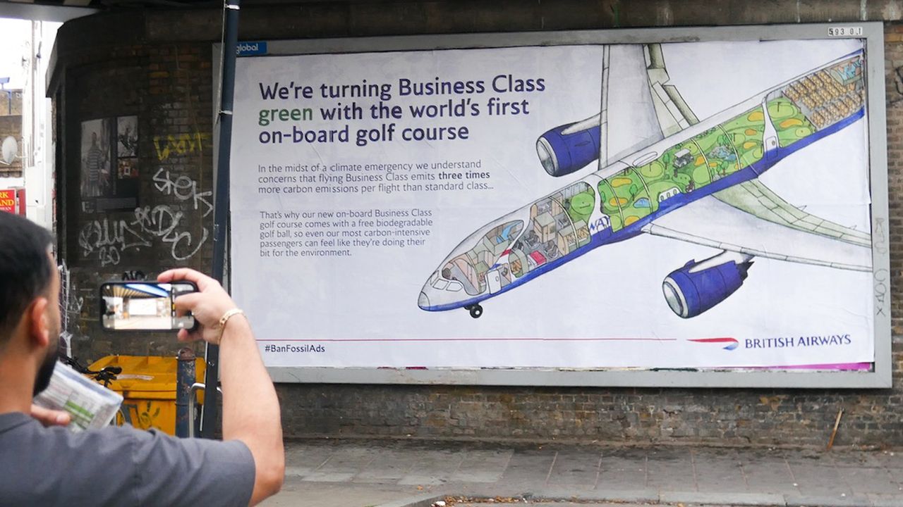 Brandalism subvertising billboard jacking