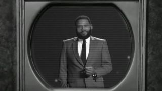 Anthony Anderson in black and white Twilight Zone parody on 2023 Emmys