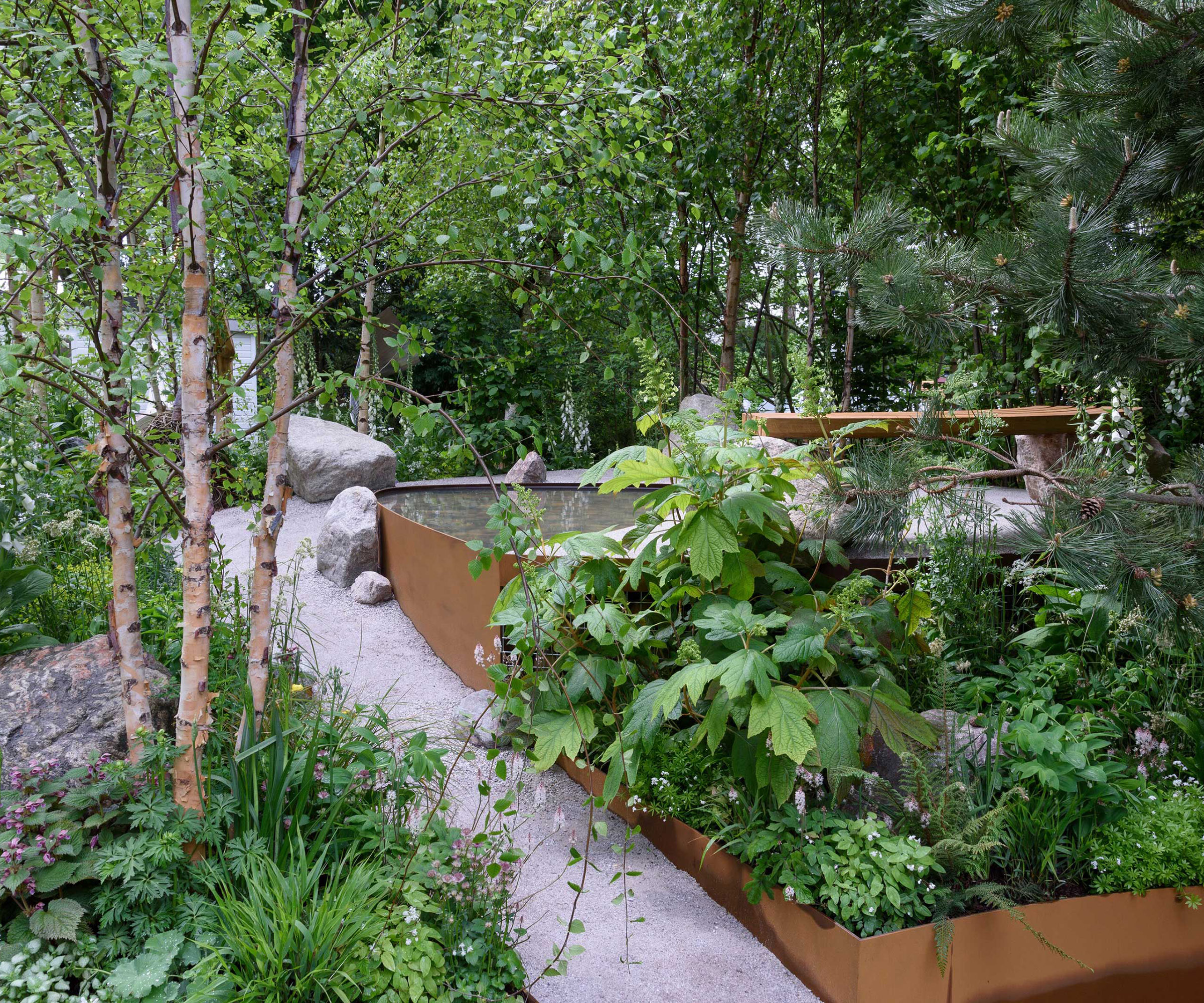 The Family Monsters Garden by Alistair Bayford at RHS Chelsea Flower Show 2019