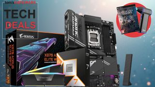 Score a powerful AM5 bundle with the AMD Ryzen 7 9800X3D, 32GB Corsair DDR5-6400 RAM, and Gigabyte X870E Aorus Elite WiFi 7 motherboard for $1,020— an ideal foundation for a high-end gaming PC.