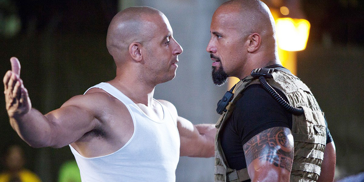 Vin Diesel Dwayne The Rock Johnson face off Fast and Furious franchise