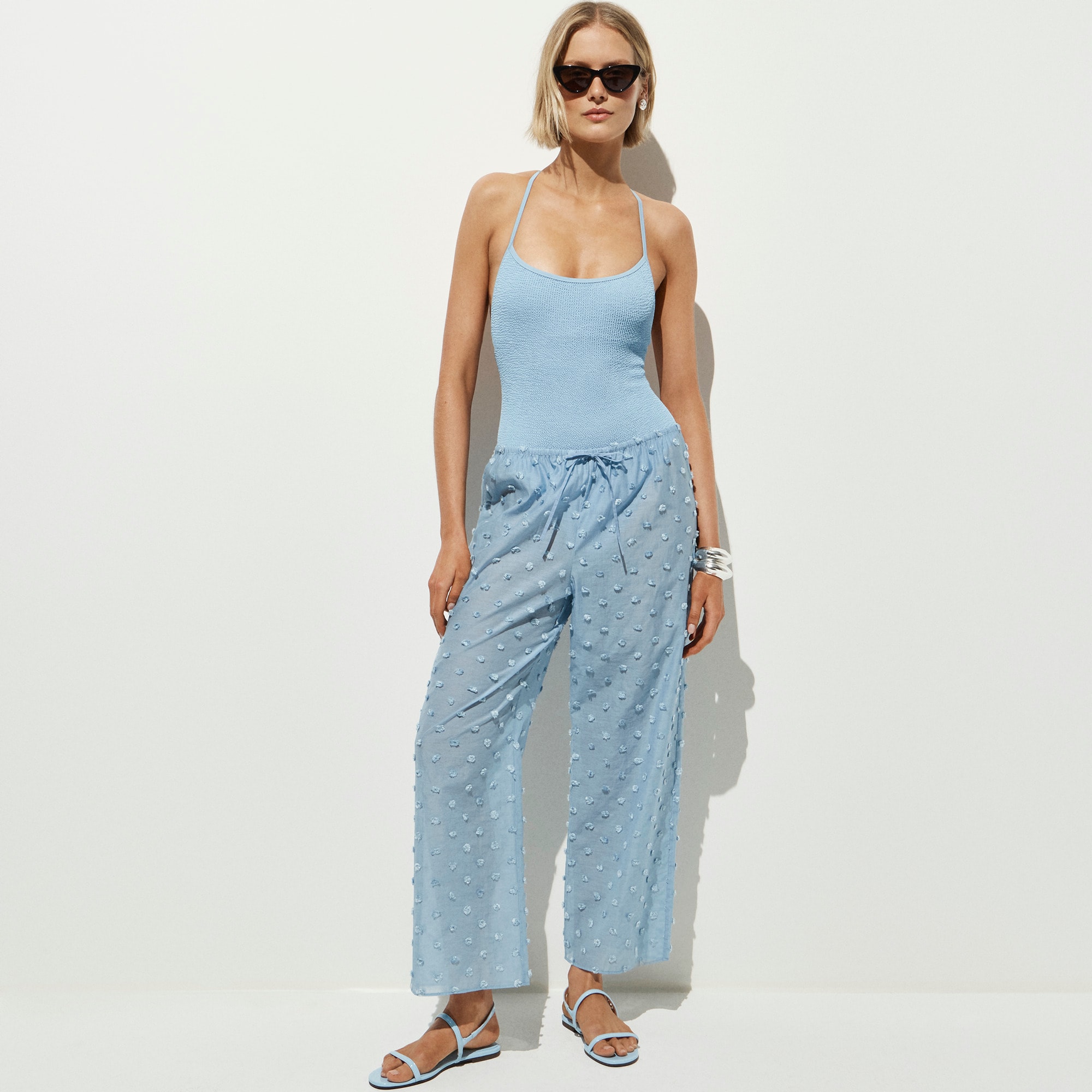 Beach Pant With Pom-Poms