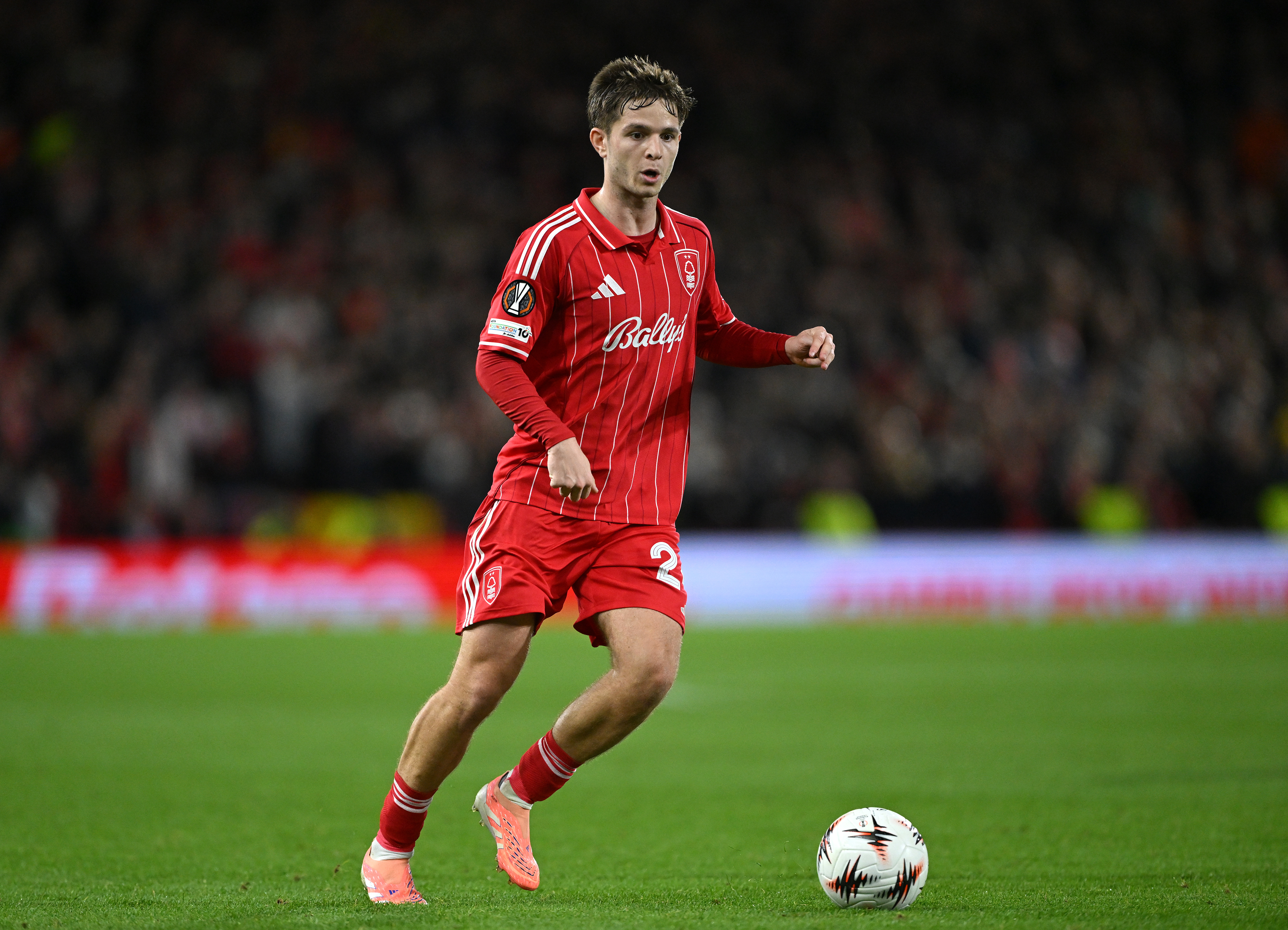 Nottingham Forest midfielder James McAtee