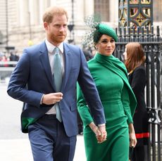 london, england march 09 prince harry, duke of sussex and meghan, duchess of sussex attend the commonwealth day service 2020 at westminster abbey on march 09, 2020 in london, england photo by karwai tangwireimage