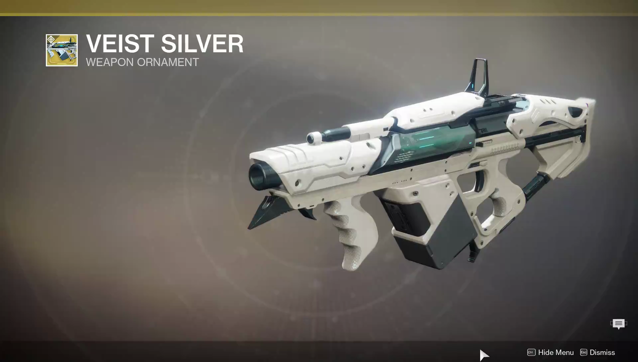 An ornament for the new exotic grenade launcher The Colony.