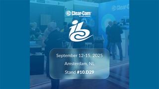 Clear-Com at IBC 2025