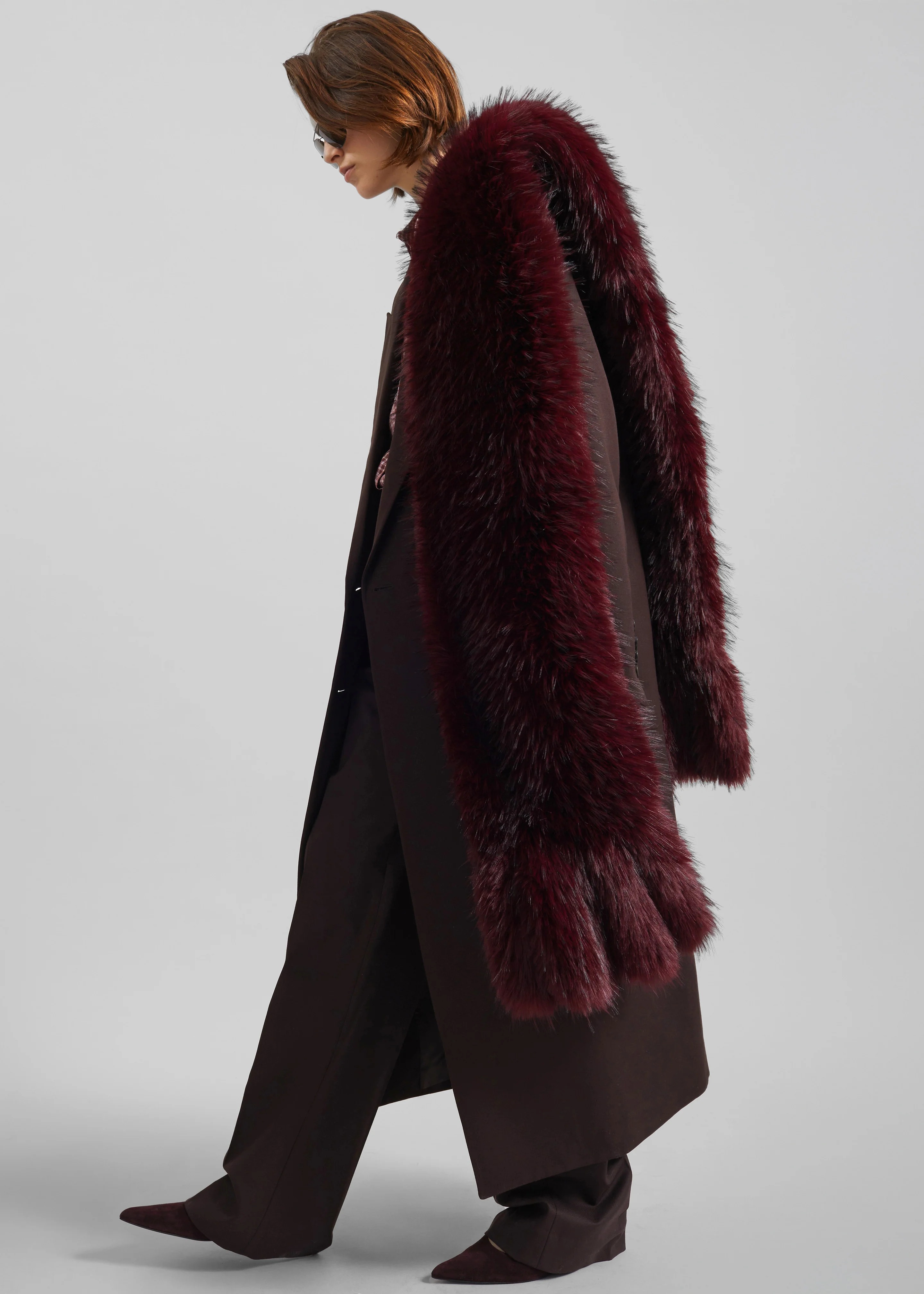 Rotate Faux Fur Scarf