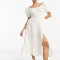 &amp; Other Stories Linen Midi Dress&nbsp;