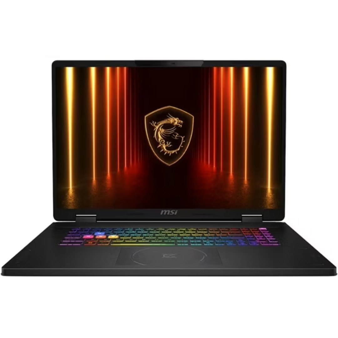 Product shot of MSI Stealth 18 HX AI (2025)