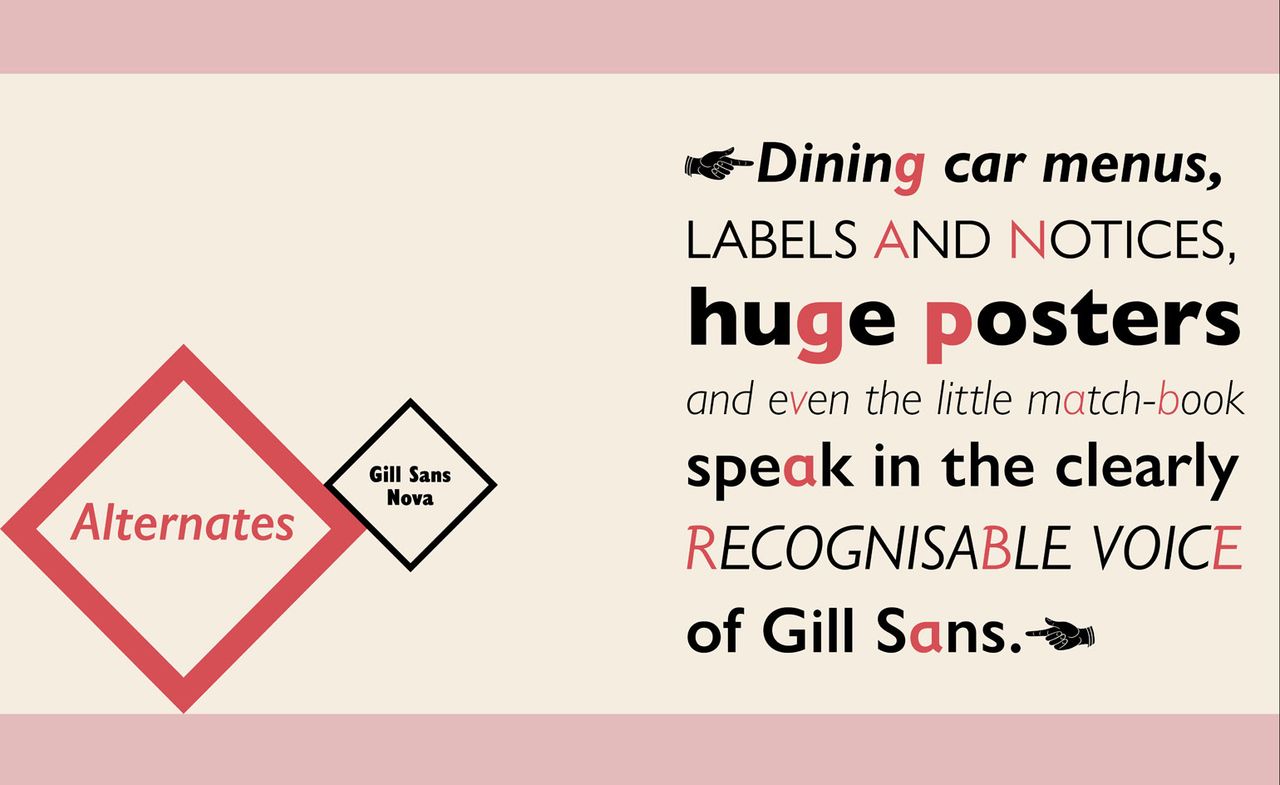 Eric Gill fonts