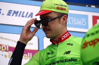 Taylor Phinney (Cannondale-Drapac) was back in action at the Coppi e Bartali race
