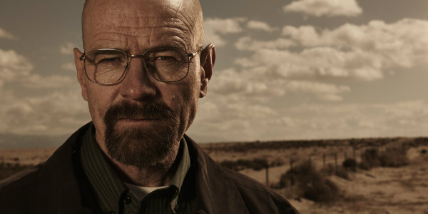 walter white in the desert Breaking Bad