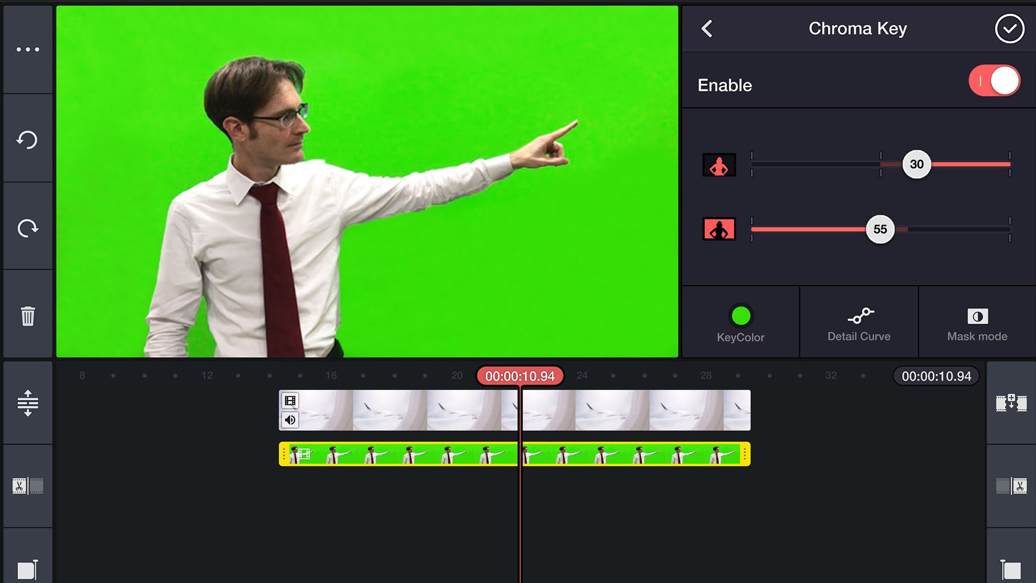 Best free video editing software: Kinemaster interface