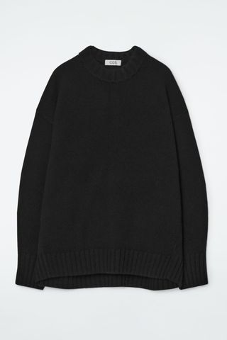 Chunky Pure Cashmere Crew-Neck Jumper