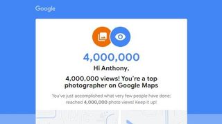 Reaching 4 million views on Google Maps