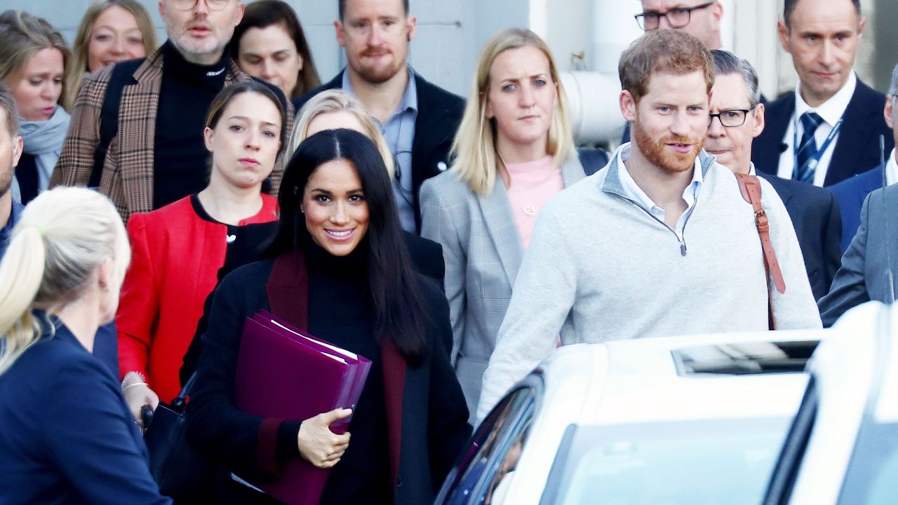 The Duke And Duchess Of Sussex Arrive In Australia