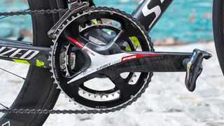 Nothing but straight-ahead 53/39 on these 172.5mm cranks