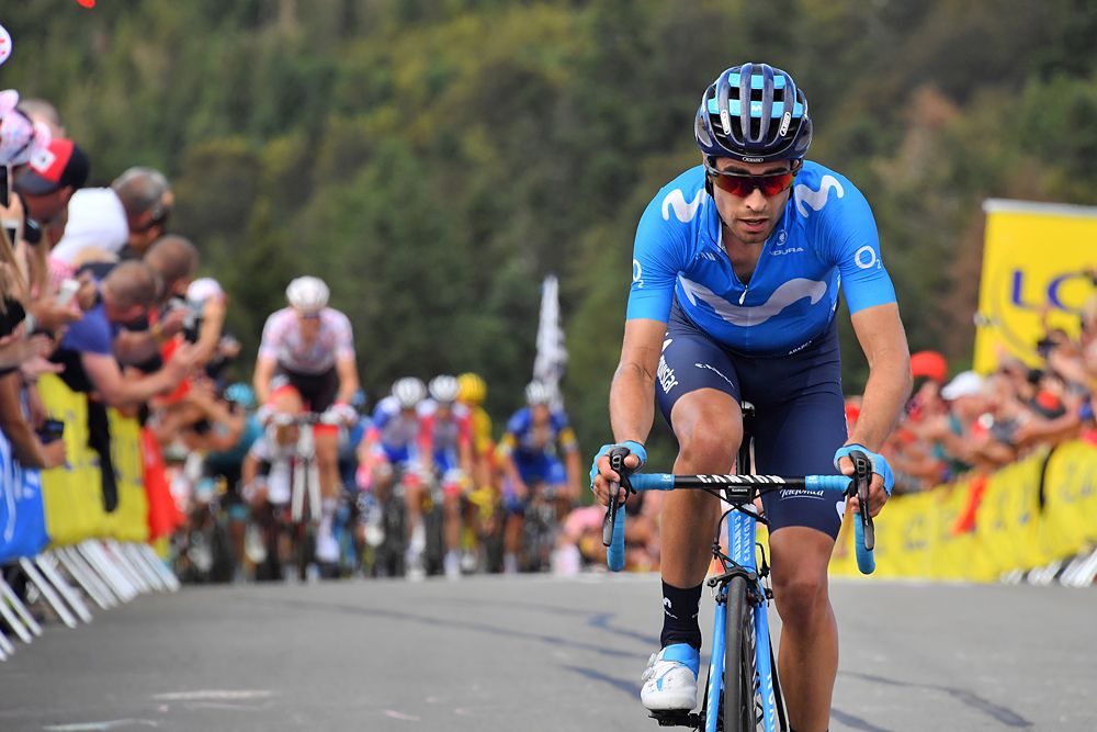 Mikel Landa (Movistar) at the Tour de France