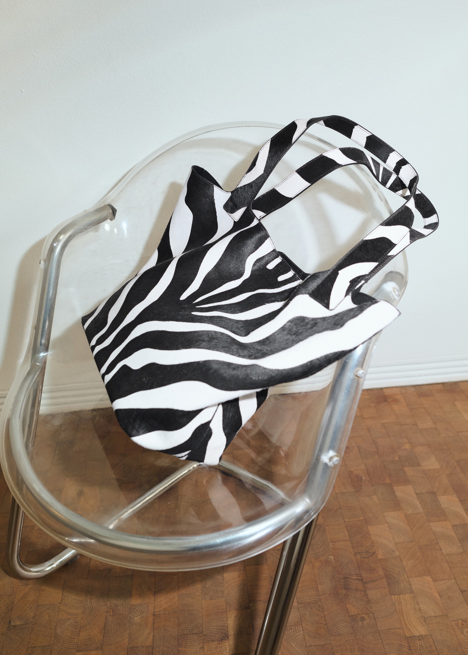 Leather and Fur Tote Bag - Women | Mango Usa