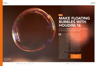 Make floating bubbles with Houdini 16