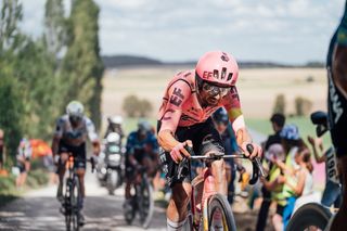 Healy finished fifth on the brutal gravel stage 9 of the Tour de France