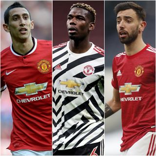 Angel Di Maria, Paul Pogba and Bruno Fernandes have all made big-money moves to Manchester United in recent years.