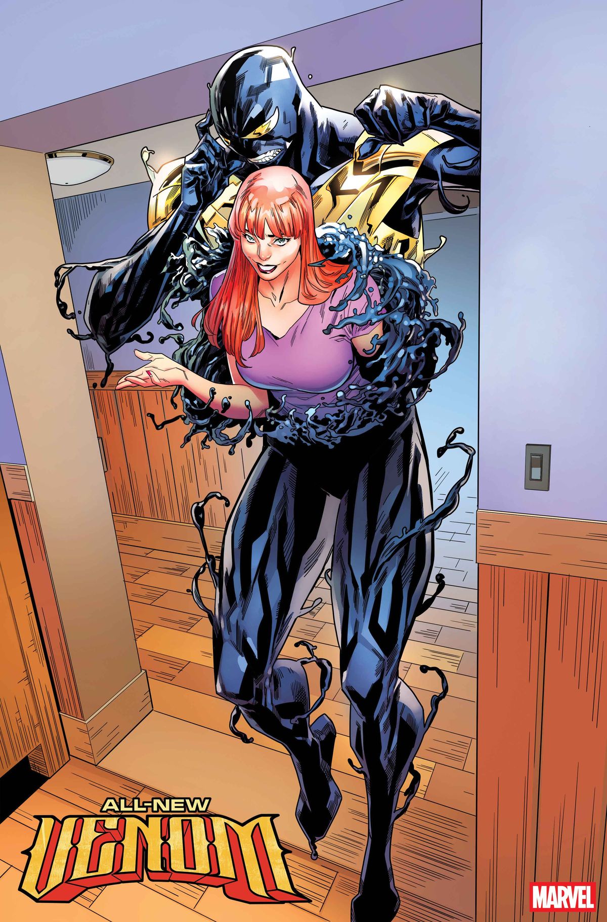 Marvel Comics All-New Venom covers featuring Mary Jane Watson as the all-new Venom