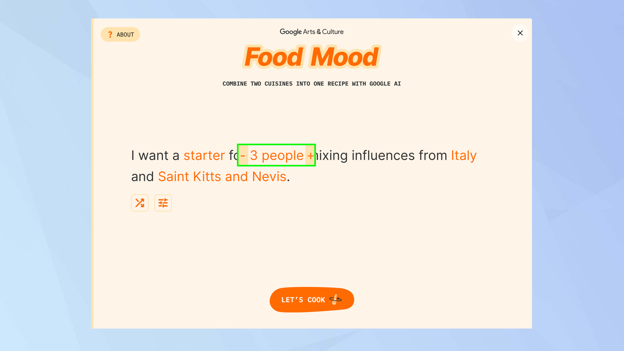 How to generate delicious recipes using AI 