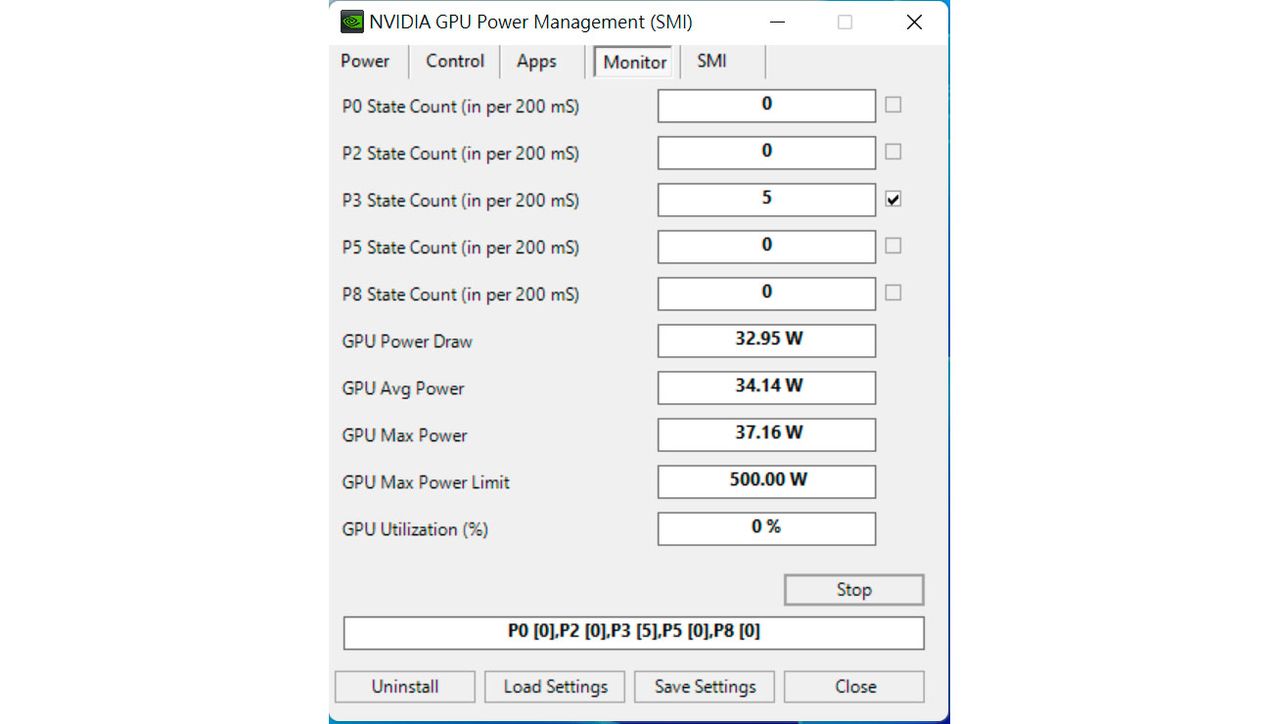 Nvidia Power Management