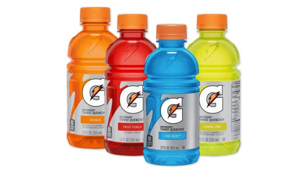 Gatorade packaging design