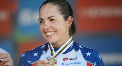 Carmen Small takes Bronze at the 2013 UCI World TT Championships
