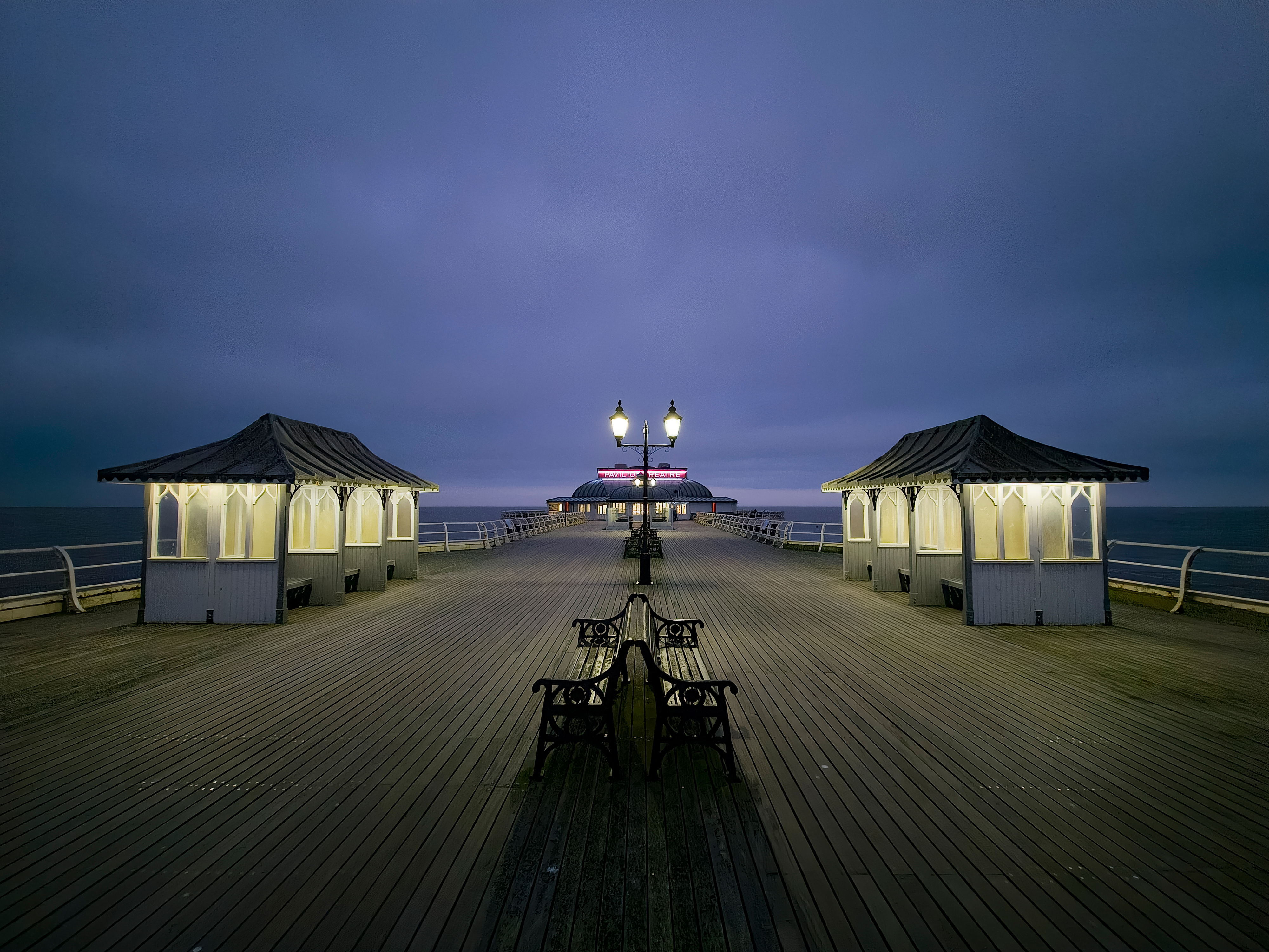 Photo of a pier taken with a Samsung Galaxy Ultra smartphone before editing in Adobe Lightroom Mobile